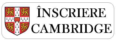 Inscriere Cambridge
